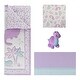 preview thumbnail 4 of 7, Tiny Dinos 4 Piece Crib Bedding Set