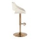 preview thumbnail 132 of 144, Silver Orchid Svellingen Adjustable Bar Stool with Rounded T Footrest - Set of 2