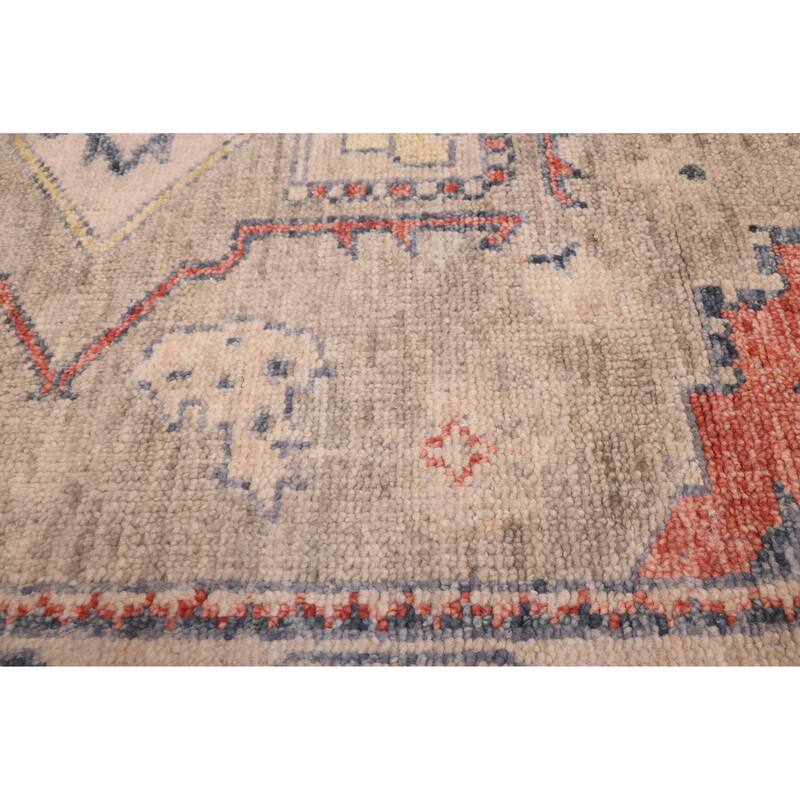 ECARPETGALLERY Hand-knotted Jules Serapi Taupe Wool Rug - 8'1 x 10'2