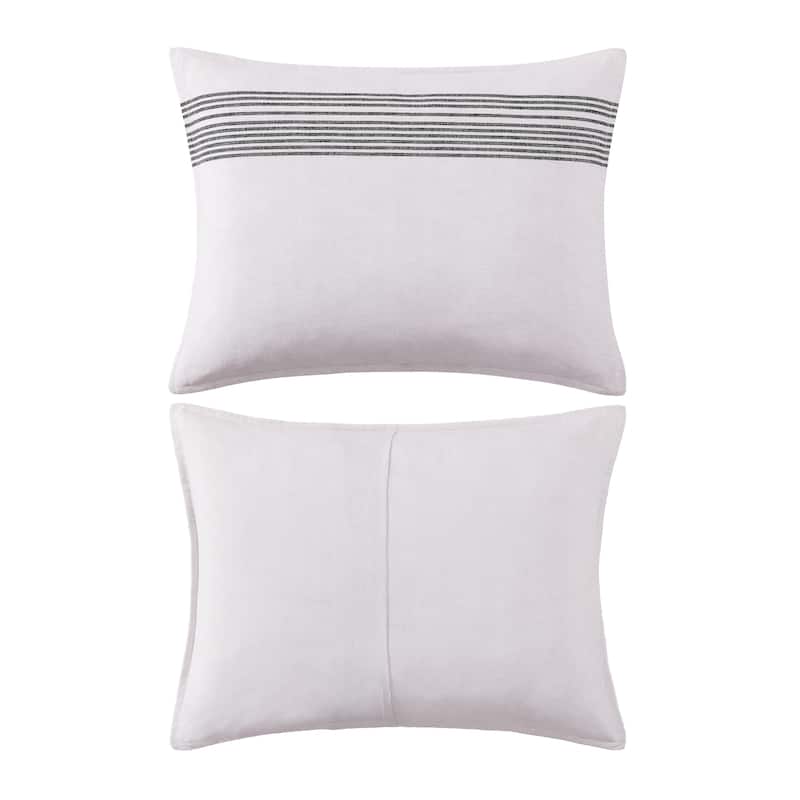 Tommy Hilfiger Brooklyn Heights Stripe Cotton Beige Duvet Cover Set