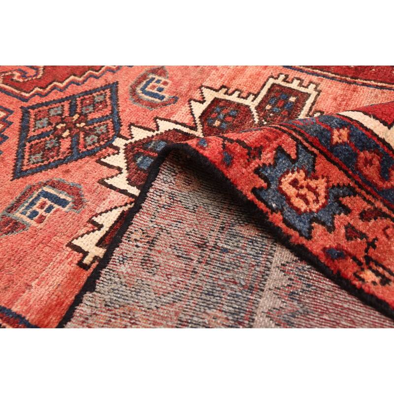 ECARPETGALLERY Hand-knotted Andelz Dark Red Wool Rug - 3'5 x 6'8