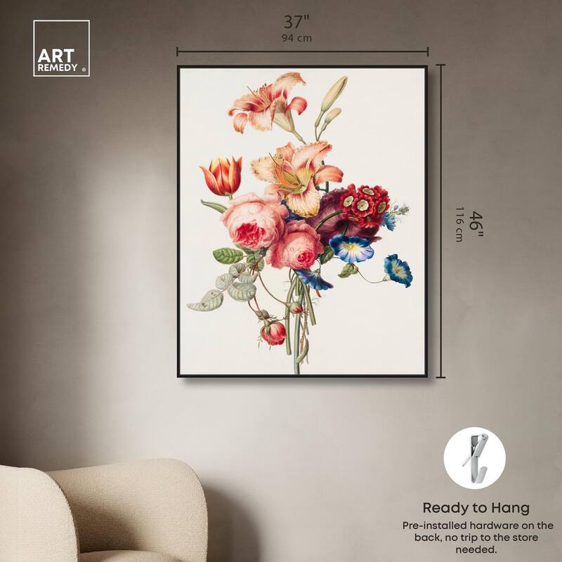 Bouquet 1820 Canvas by Art Remedy