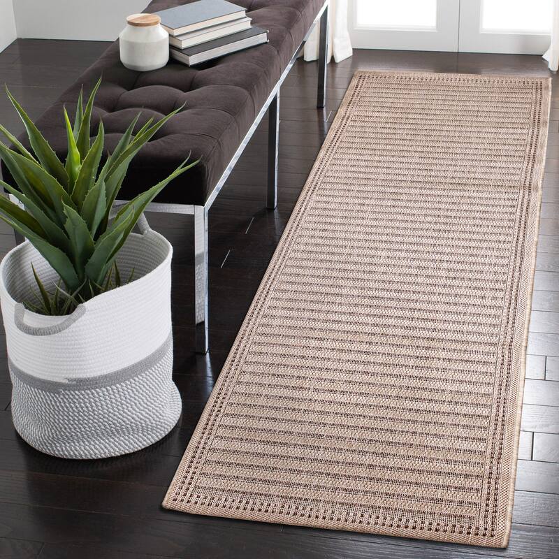 Liora Manne Malibu Simple Border Indoor/Outdoor Rug