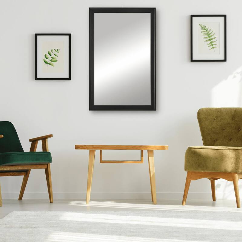 Frame My Mirror Black Framed Wall Mirror, Morgan Design