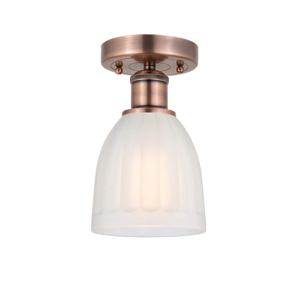Innovations Lighting Brookfield - 1 Light 6" Semi-Flush Mount