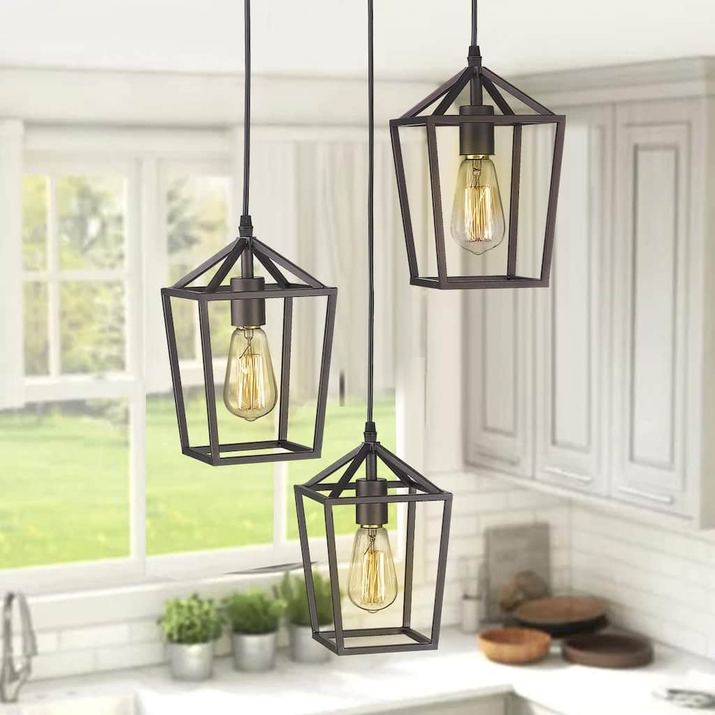 3-Light Pendant Lighting Cluster Pendant