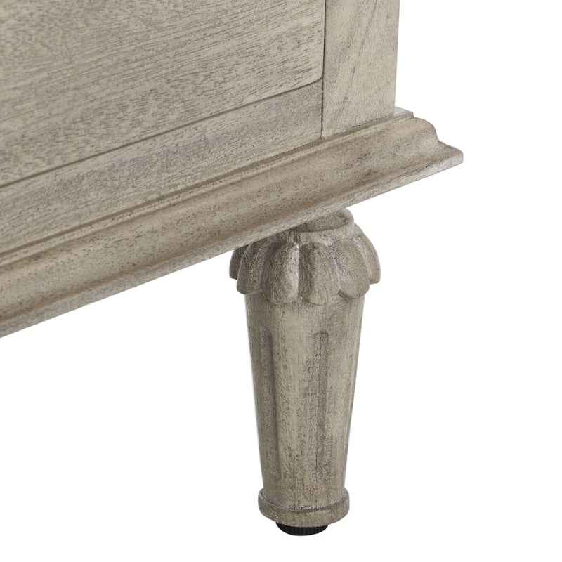 SAFAVIEH Couture Firyal 3-Drawer Wood Nightstand