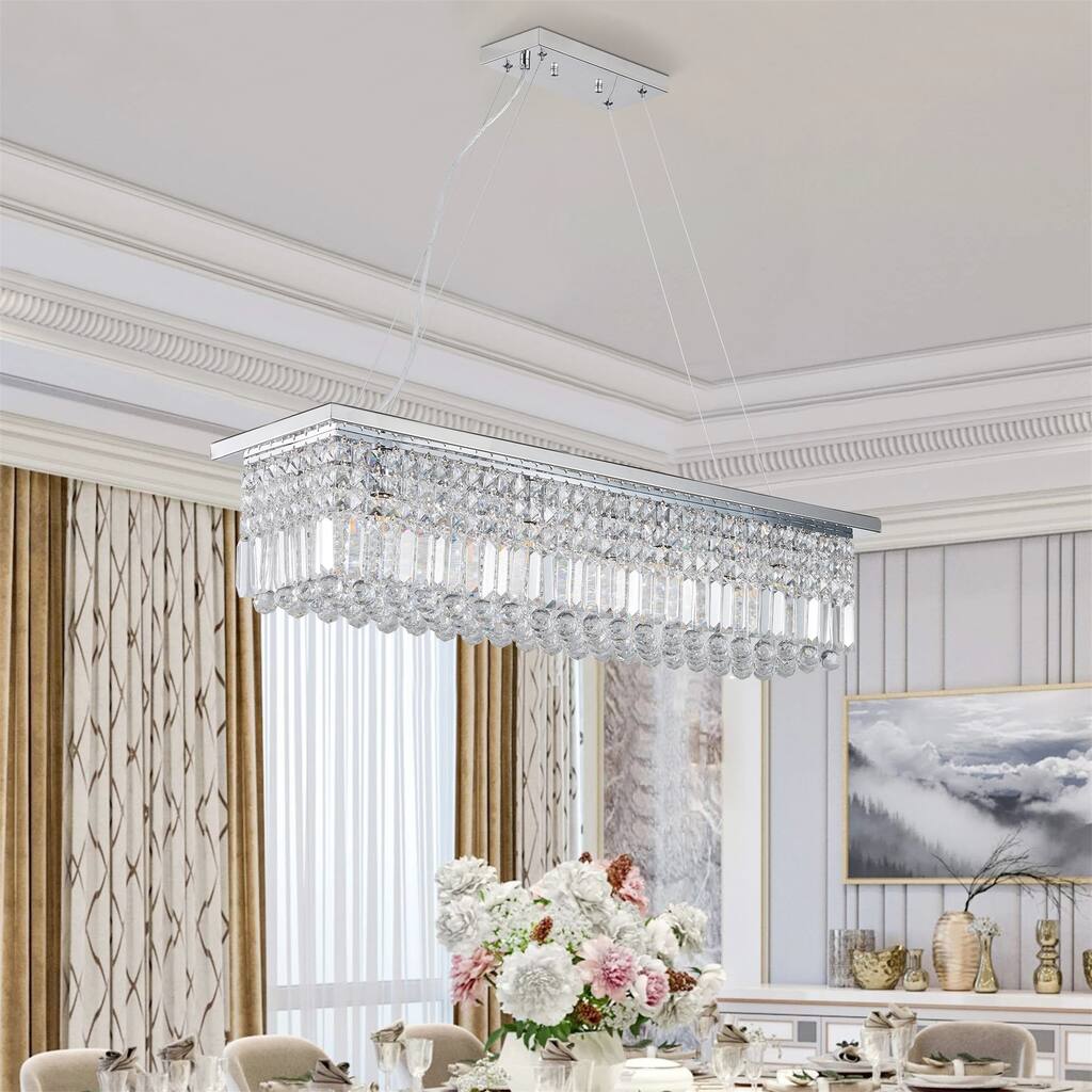Modern Crystal Chandelier for Dining Room