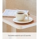 preview thumbnail 8 of 7, Yamazaki Home C Side Table, Steel, Holds 22 lbs, No Assembly - L 17.72 x W 9.45 x H 20.47 inches