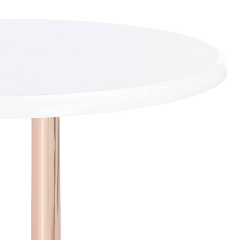 SAFAVIEH Ula 3-Tier Swivel Bar Table - 29.53" W x 17.72" L x 32.76" H - 30"Wx18"Dx33"H