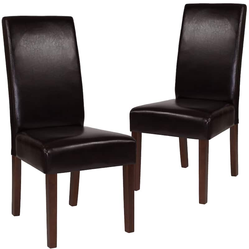 Upholstered Wood Parsons Chair (Set of 2) - 19"W x 21.5"D x 40"H