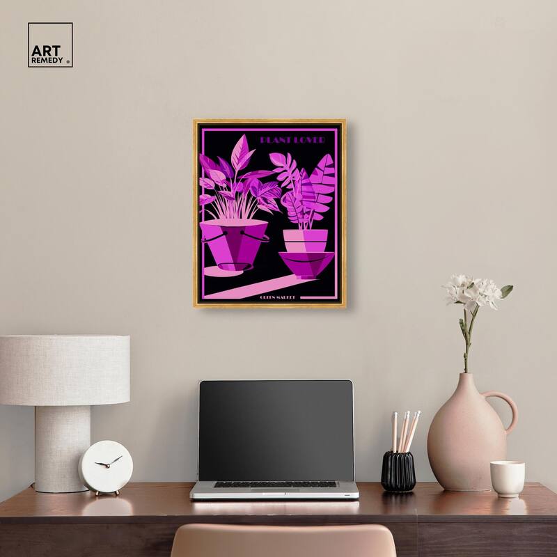 Plant Lover Canvas by Art Remedy