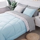 preview thumbnail 45 of 49, KASENTEX 5 or 7 Piece Bed in A Bag Microfiber Down Alternative Comforter Bedding Set with Sheets and Pillow Cases All Season