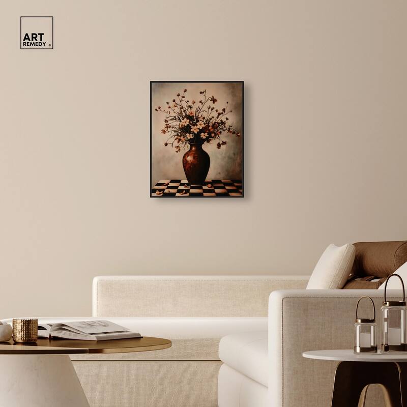 Antique Anthos Aria Canvas by Art Remedy