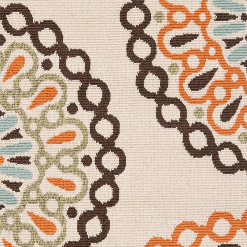 SAFAVIEH Veranda Felizitas Geometric Medallion Indoor/Outdoor Area Rug
