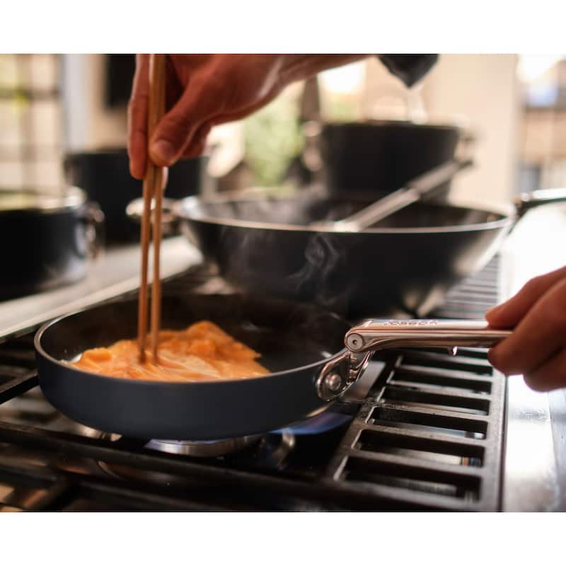 Joseph Joseph Space Ceramic Non-Stick 9.5" Frying Pan with Folding Handle