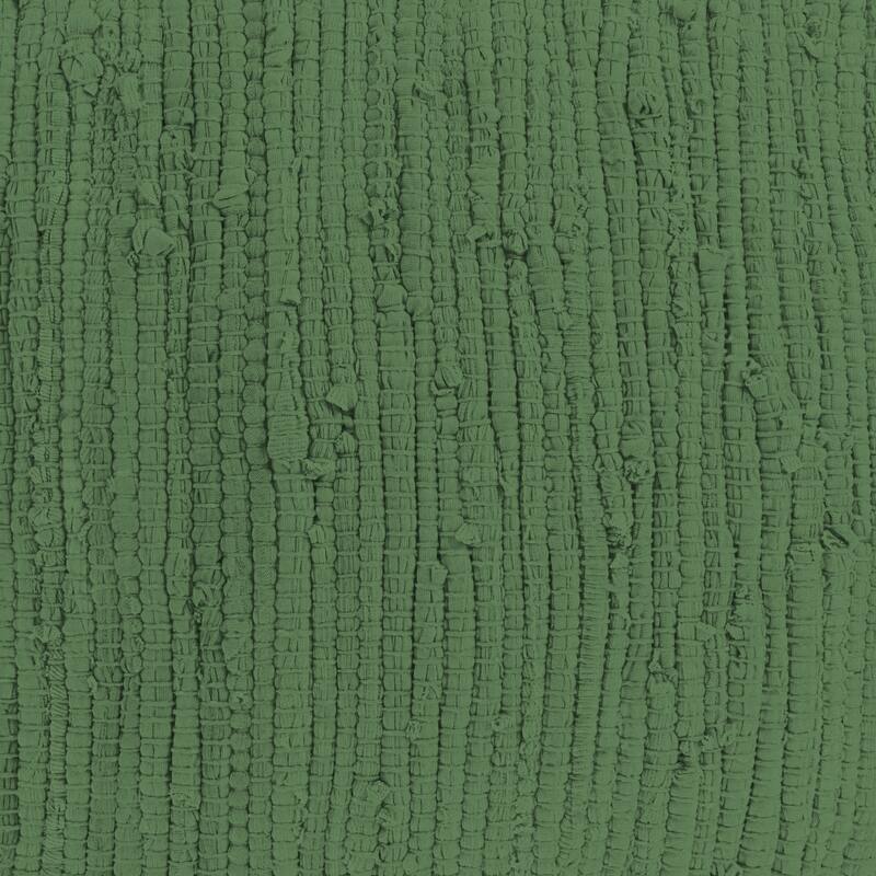 Sevita Birch Hand-Loomed Square Cotton and Jute Pouf