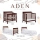 preview thumbnail 7 of 6, Dream On Me Aden Convertible 4-in-1 Mini Crib