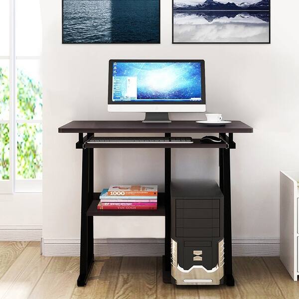 Computer Desk Desktop Computer Desk Laptop Study Table Office Desk With ...