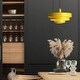 preview thumbnail 7 of 32, Industrial Adjustable Chandelier 1-Light Pendant Light with 3-Layer Metal Shade, Vintage Hanging Lamp for Living Room