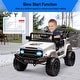 preview thumbnail 4 of 5, Ride on Truck Car w/Remote Control 3 Speeds White