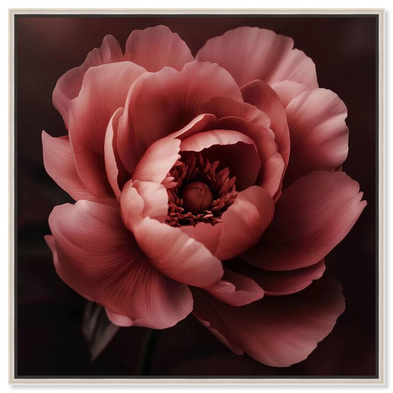 Velvety Richness II Canvas by Art Remedy - Silver - 40" x 40"
