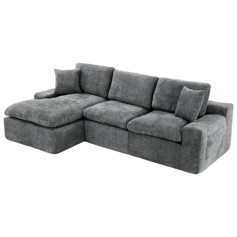 Cloud Sectional Sofa 107.9" Upholstered Sofa Couch