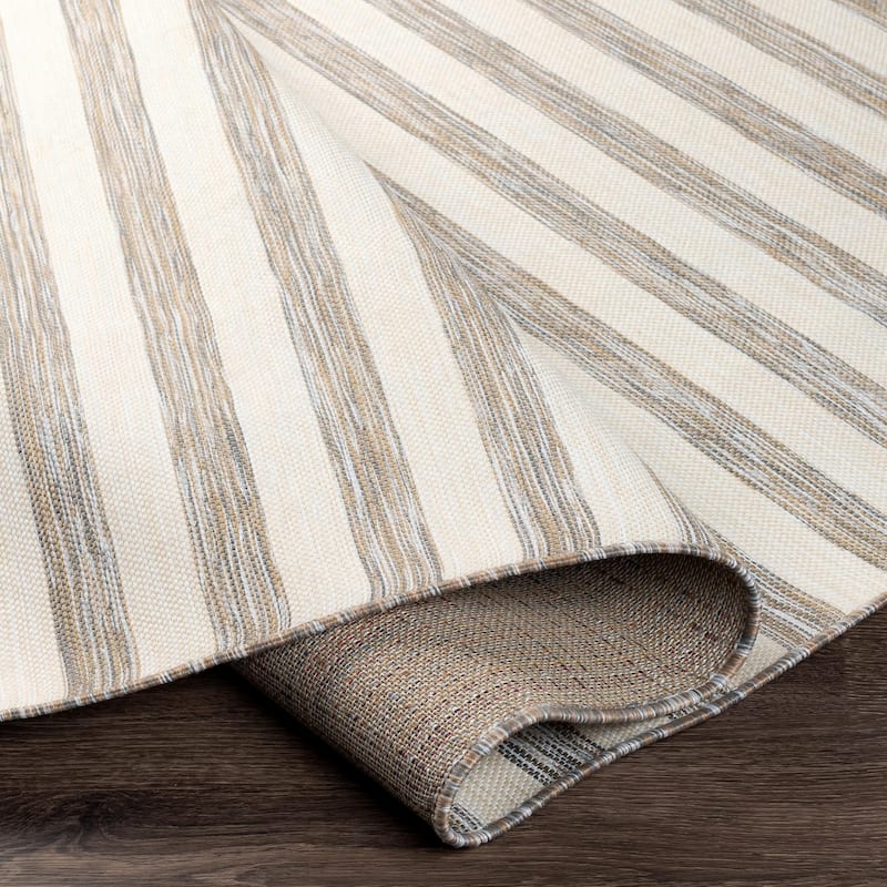 Kermie Country Stripe Indoor / OutdoorArea Rug
