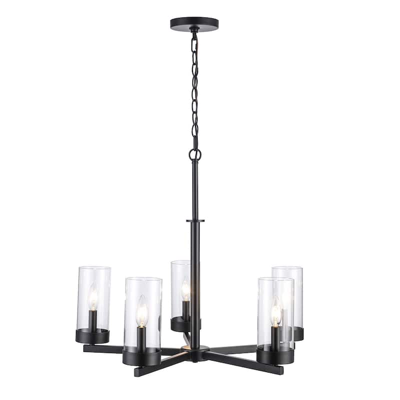 Trans Globe Lighting 71735 Meadowlark 5 Light 26" Wide Chandelier
