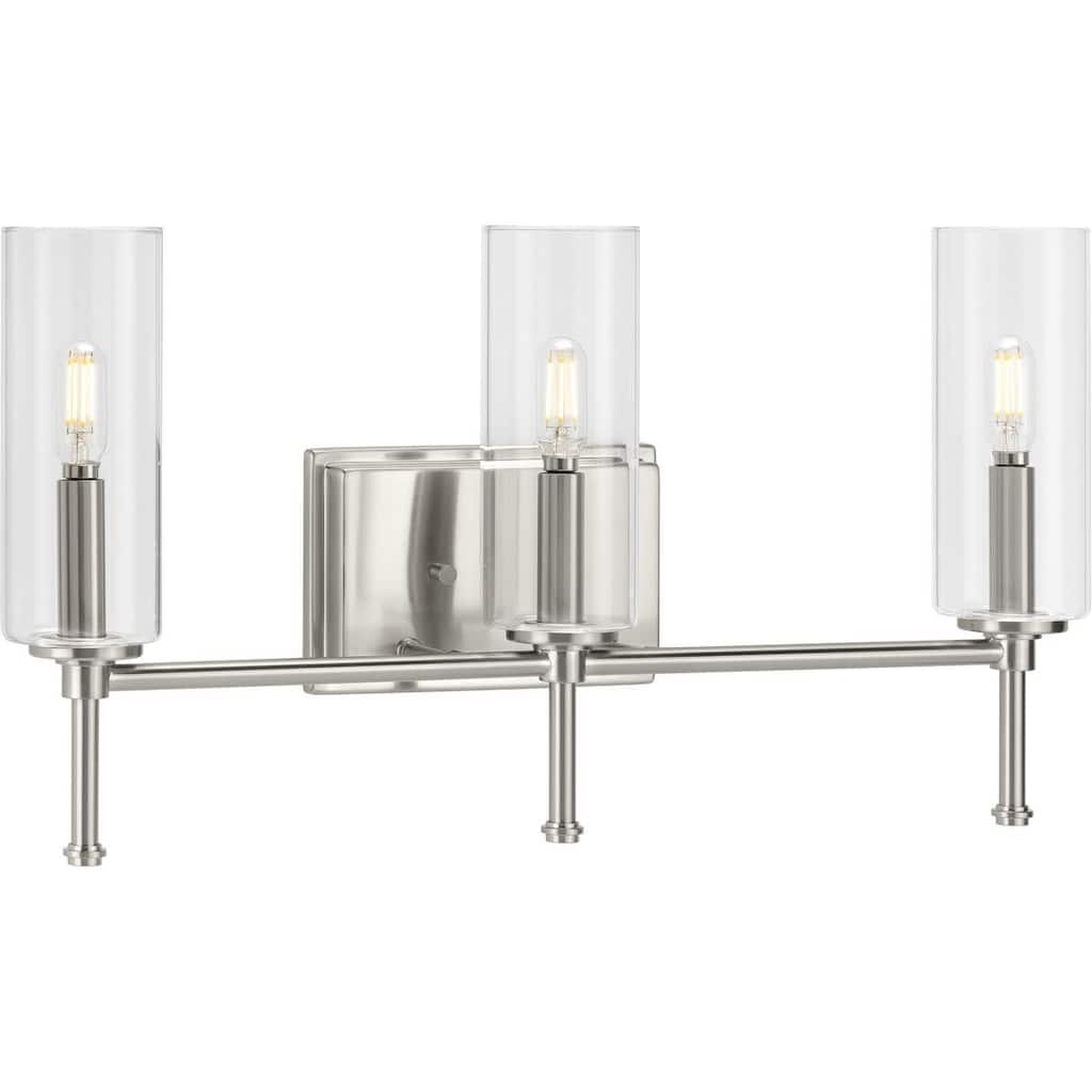 Progress Lighting P300358 Elara 3 Light 5" Wide Bathroom Vanity Light