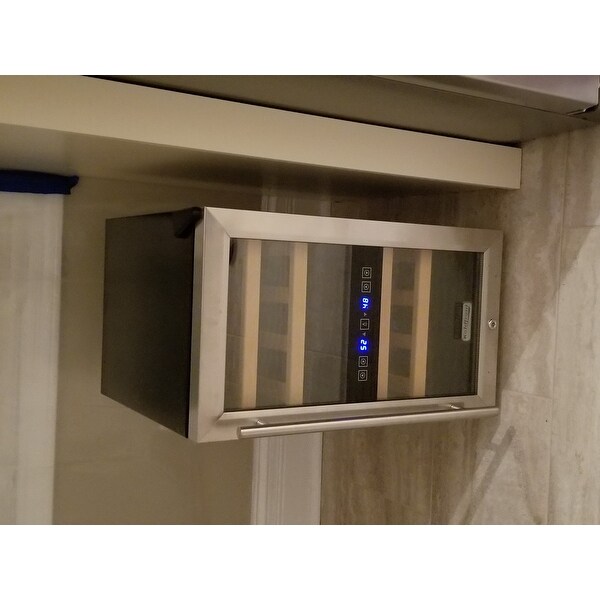 Top Product Reviews For Koldfront Twr187e 14 Inch Wide 18 Bottle Top Product Reviews For Koldfront Twr187e 14 Inch Wide 18 Bottle Wine Cooler With Dual Cooling Zones 14270253