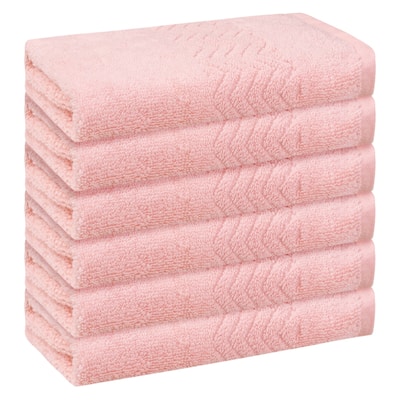 Cotton Washcloths Set, Highly Absorbent Face Towels, Multi-Purpose Wash Cloths for Bathroom 13" x 13"