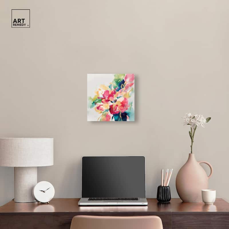 Essence of a Flower I Canvas by Art Remedy, Gallery Wrapped