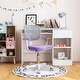 preview thumbnail 43 of 48, Costway Auto Lock Kids Mesh Chair with Armrests Height Adjustable - 21.5''x 20''x 31.5''-36''