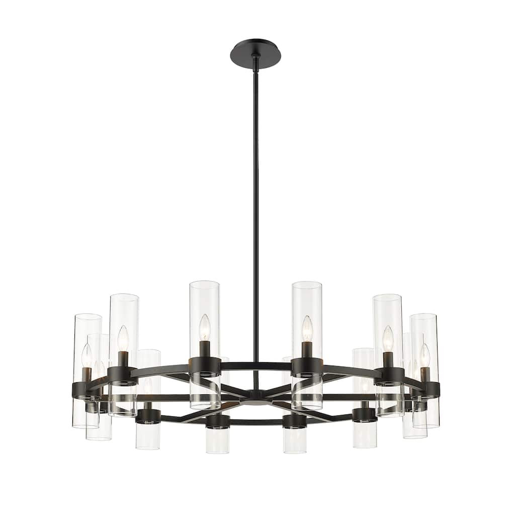 Datus 12 Light Chandelier - 43.5