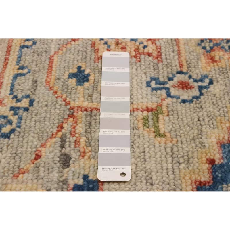 ECARPETGALLERY Hand-knotted Jules Serapi Grey Wool Rug - 6'0 x 8'9