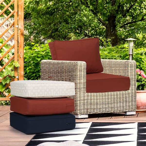 Outdoor Furniture Sunbrella Outdoor Chair Cushions 24 X 24
