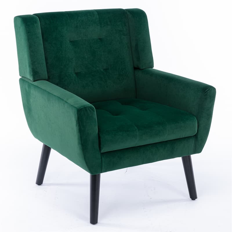Modern Soft Velvet Material Ergonomics Accent Chair Living Room Chair Bedroom Chair Home Chair