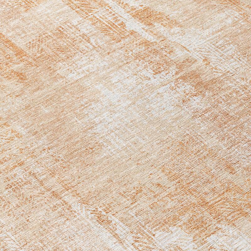 Machine Washable Indoor/ Outdoor Chantille Boho Abstract Rug