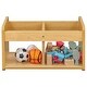 preview thumbnail 1 of 5, Tot Mate Laminate Book / Toy Storage - 24" x 12" x 14"