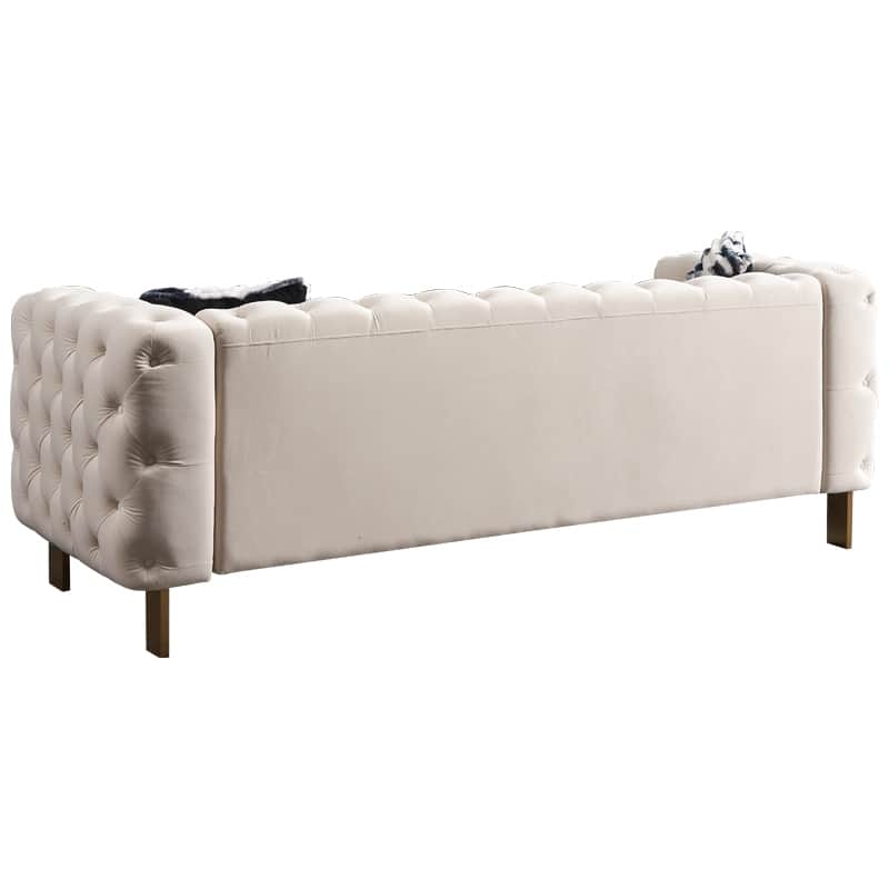 Chesterfield Modern Tufted Velvet Living Room Sofa