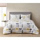 preview thumbnail 1 of 8, Kaiser 7 Piece Mix & Match Bedding Set Yellow/Grey - Full