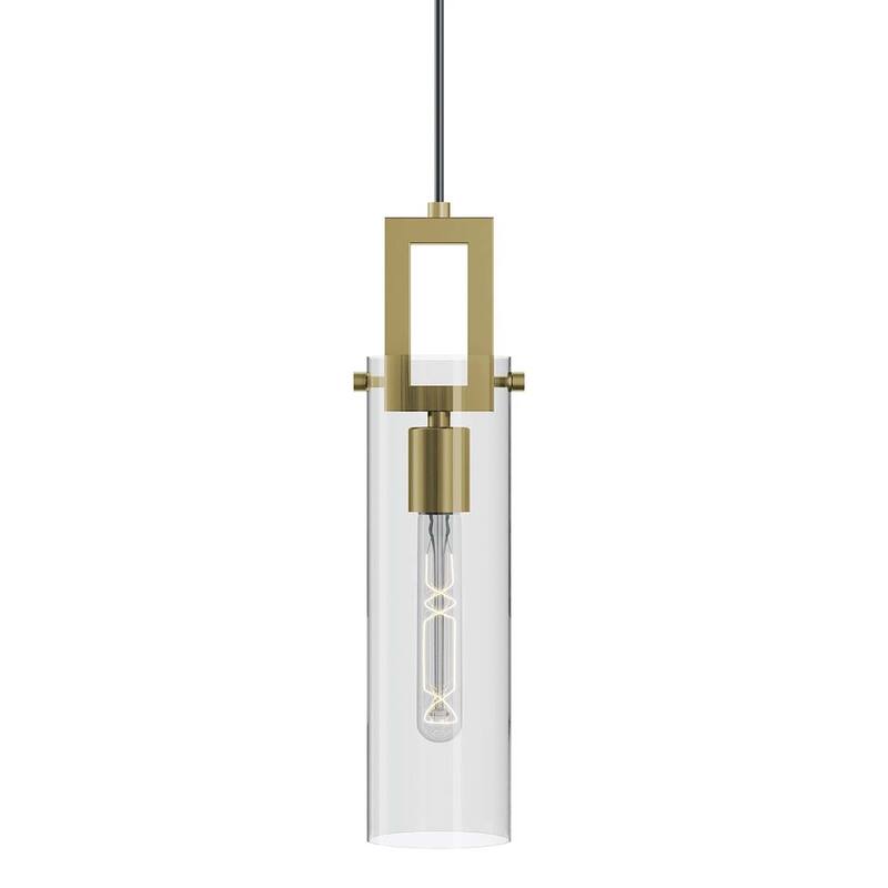 AFX HOUP04MB Houston 4" Wide Mini Pendant - Light Antique Brass