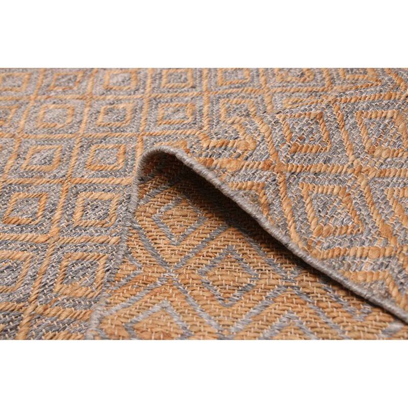 ECARPETGALLERY Flat-Weave Palas Denizli Tan Kilim - 5'3 x 7'5