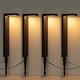 preview thumbnail 11 of 22, C Cattleya 16inch Low Voltage Black Aluminum LED Outdoor Landscape Path Lights