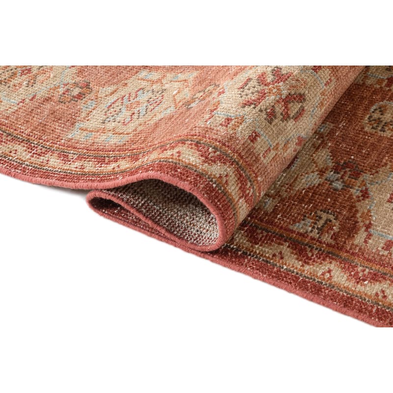 Terra by Obeetee Tuscany Evelyn Red Rug