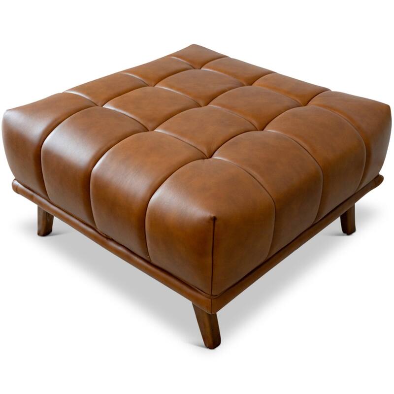 Addison Square Upholstered Ottoman Comfortable choice, multiple functions, classic design, and cozy corners