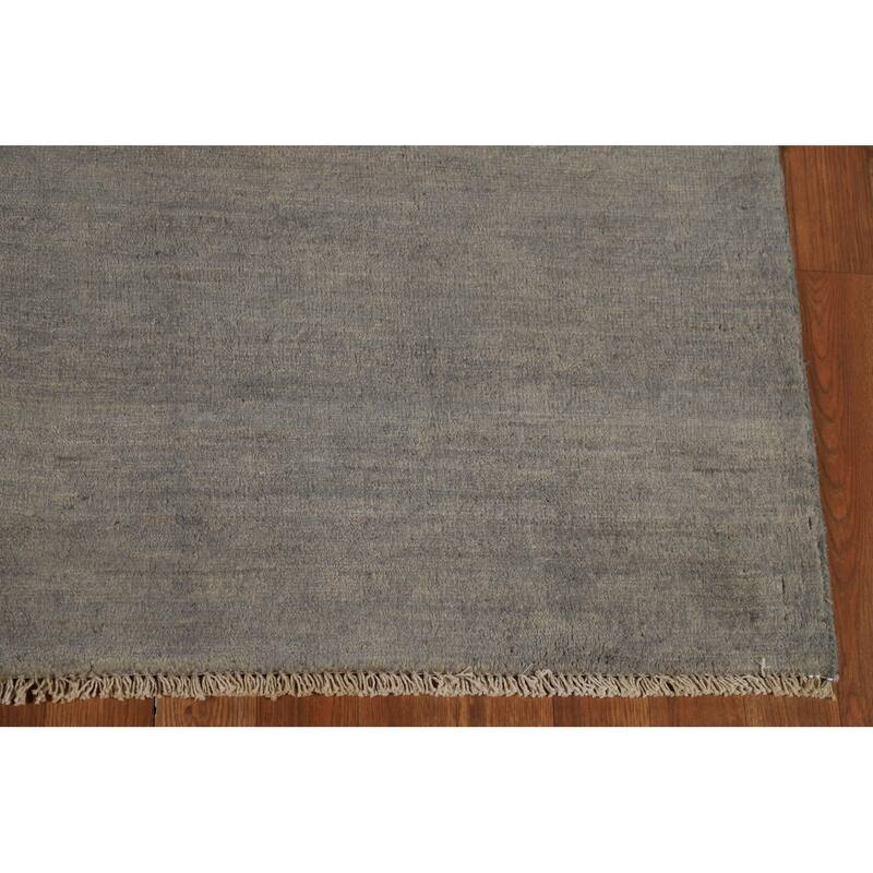 Modern Gabbeh Oriental Area Rug Handmade Wool Carpet - 5'4" x 7'8"