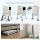 preview thumbnail 8 of 9, Gymax Foldable Toddler Step Stool w/Chalkboards 2-Step Stool