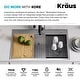 preview thumbnail 4 of 137, KRAUS Kore Workstation Drop-In Stainless Steel Kitchen Sink